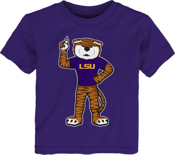 Gen2 Toddler LSU Tigers Purple Standing Mascot T-Shirt