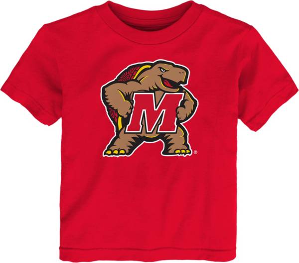 Gen2 Toddler Maryland Terrapins Red Standing Mascot T-Shirt product image