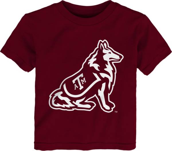 Gen2 Toddler Texas A&M Aggies Maroon Standing Mascot T-Shirt