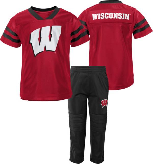 Gen2 Toddler Wisconsin Badgers Red Training Camp 2-Piece Set