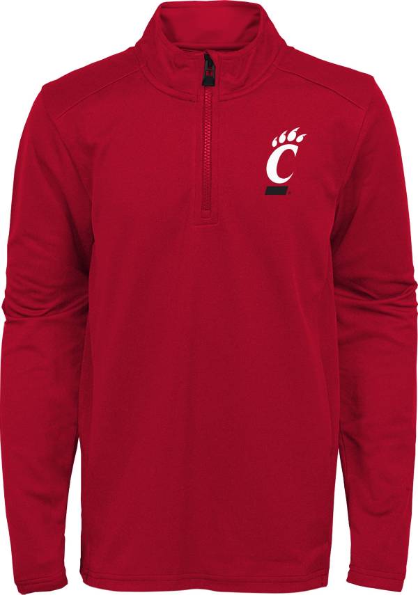 Gen2 Youth Cincinnati Bearcats Red Quarter-Zip Shirt