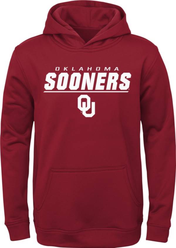 Gen2 Boys' Oklahoma Sooners Crimson Pullover Hoodie