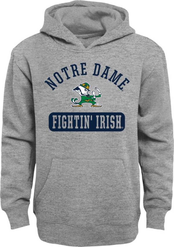 Gen2 Youth Notre Dame Fighting Irish Grey Pullover Hoodie