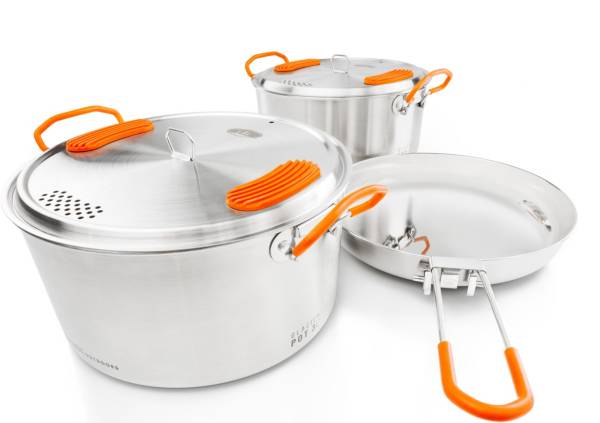 GSI Stainless Base Camper Cookware Package – Medium product image