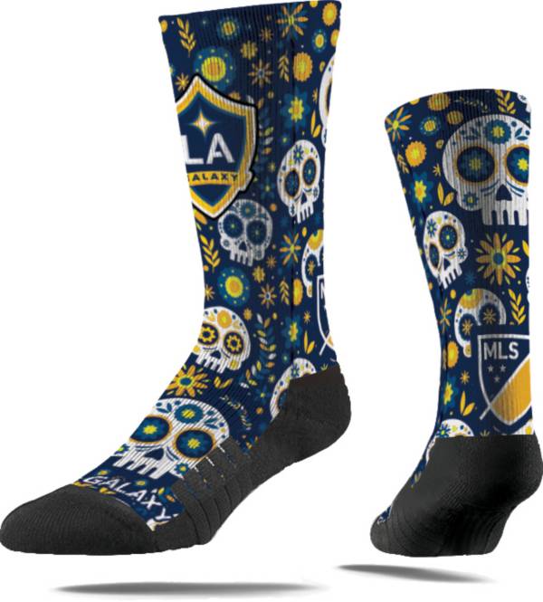 Strideline Los Angeles Galaxy Sugar Skull Socks product image