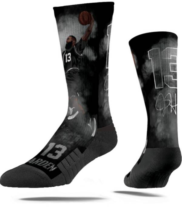 Strideline Brooklyn Nets James Harden #13 Fog Crew Socks product image