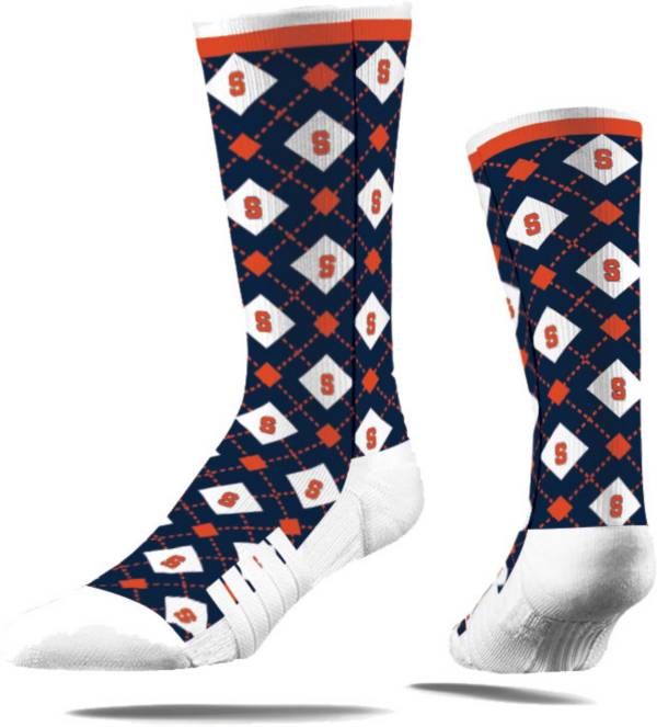 Strideline Syracuse Orange Repeat Crew Socks