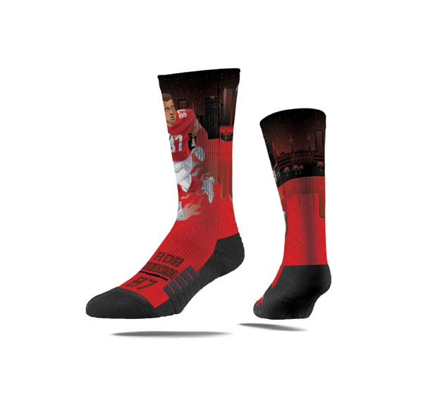 Strideline Tampa Bay Buccaneers Rob Gronkowski Superhero Socks