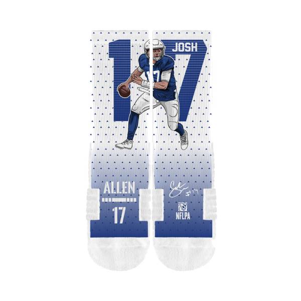 Strideline Buffalo Bills Josh Allen Superhero Socks