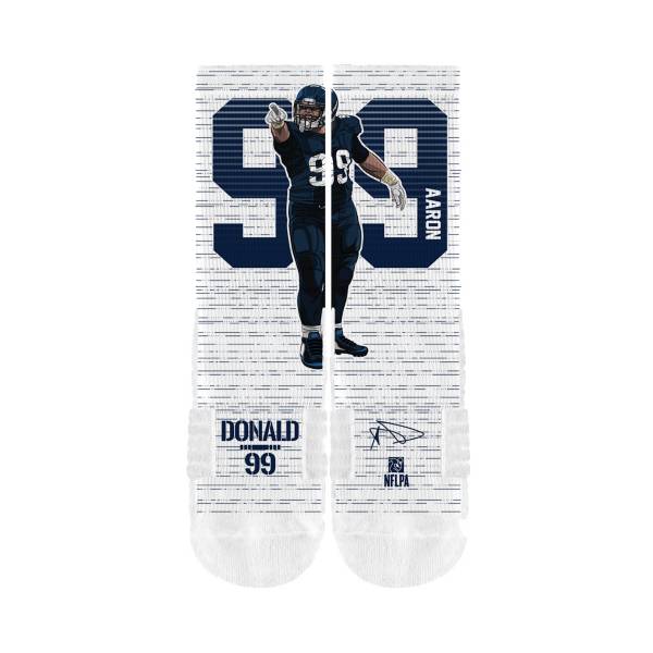 Strideline Los Angeles Rams Aaron Donald Action Socks