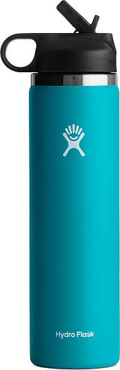 24 ounce seagrass wide straw lid Hydroflask - 4RUN3