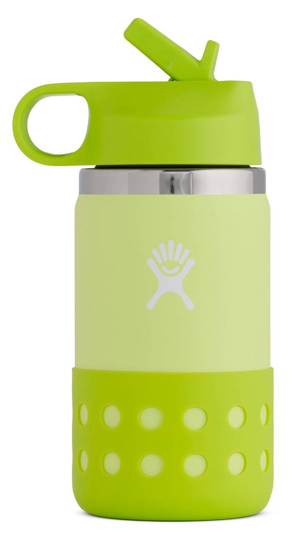 Hydro Flask 12 oz. Kids' Wide Mouth Bottle with Straw Lid and Boot