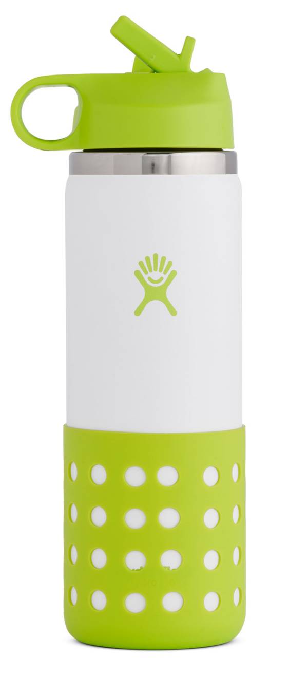 Hydro Flask 20 oz. Kids' Wide Mouth Bottle with Straw Lid and Boot product image