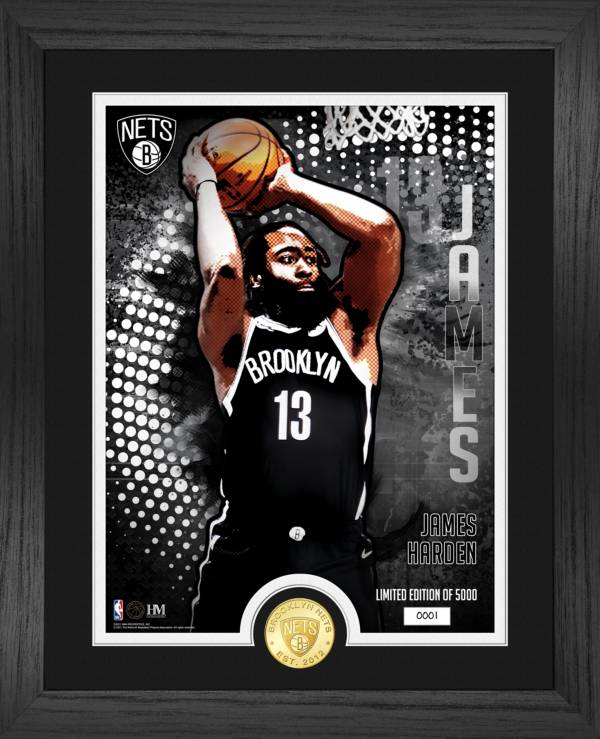 Highland Mint Brooklyn Nets James Harden Bronze Coin Photo Dick's