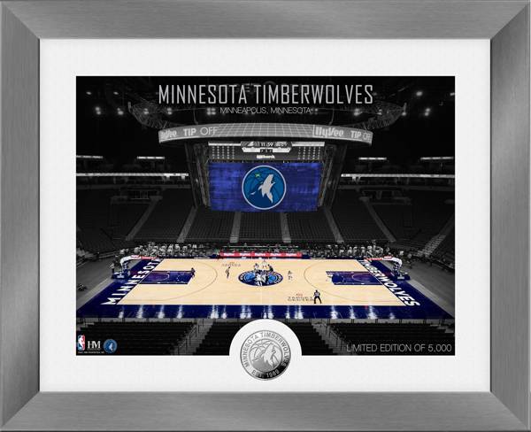 Highland Mint Minnesota Timberwolves Art Deco Coin Photo Mint product image