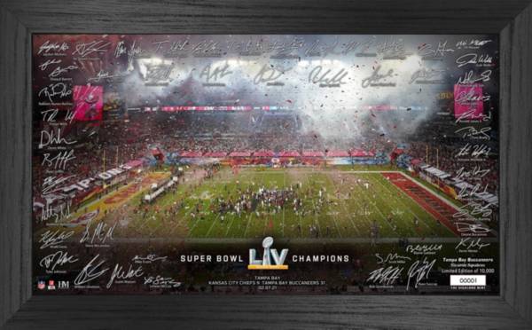 Shop Tampa Bay Buccaneers Limited Edition Final Super Bowl Win Football w/  Acrylic Case