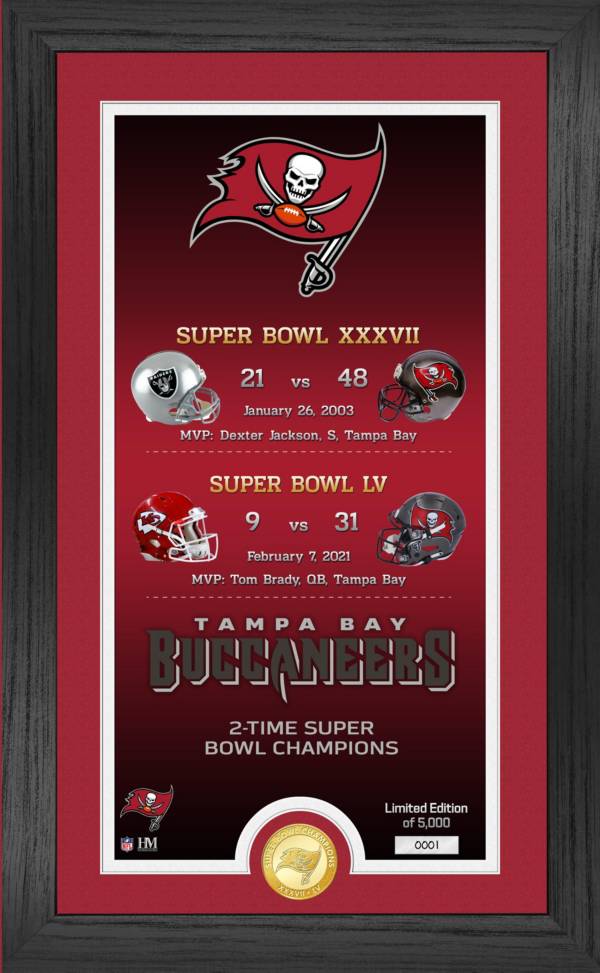 Highland Mint Super Bowl LV Champions Tampa Bay Buccaneers Legacy