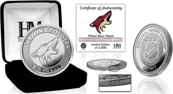 Highland Mint Arizona Coyotes Silver Team Coin product image