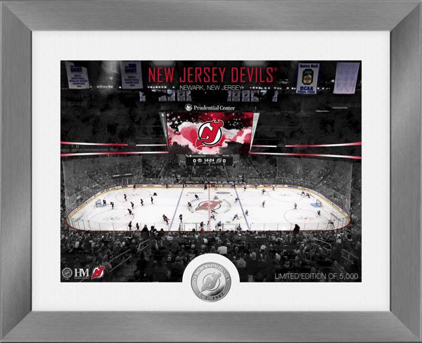 Highland Mint New Jersey Devils Art Deco Silver Coin Photo Mint product image