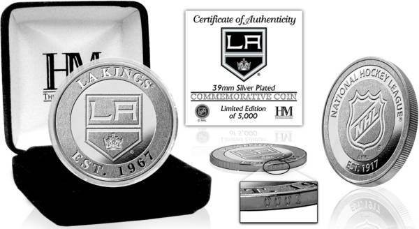 Highland Mint Los Angeles Kings Silver Team Coin product image