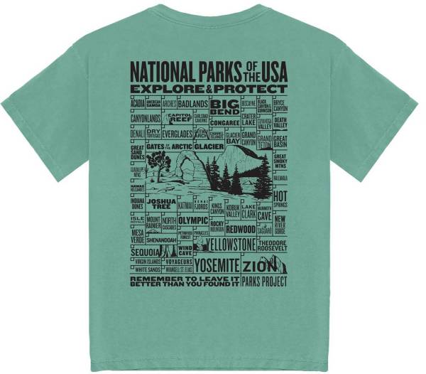 Parks Project National Parks Checklist T-Shirt product image
