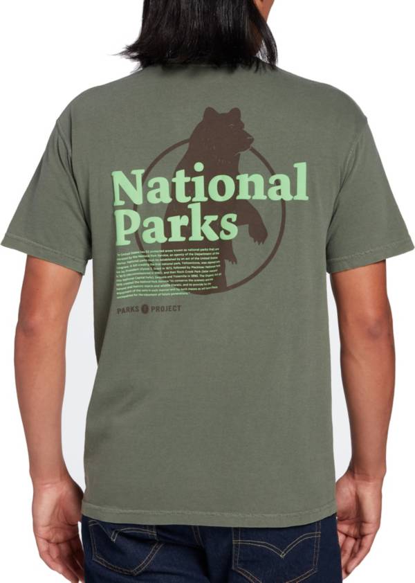 Parks Project Adult Our National Parks Puff Print Pocket Tee product image