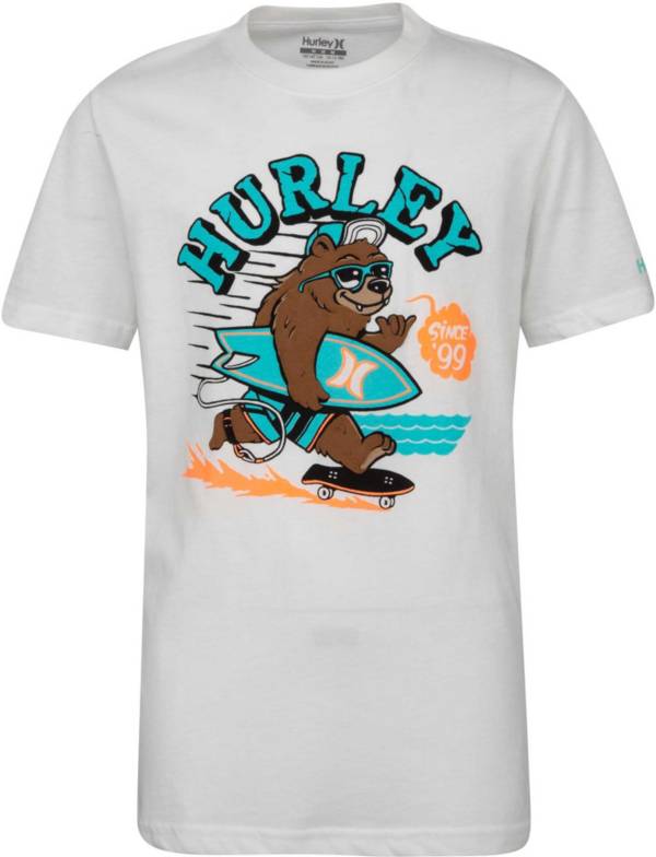 Hurley Boys' Surfing Bear Graphic T-Shirt