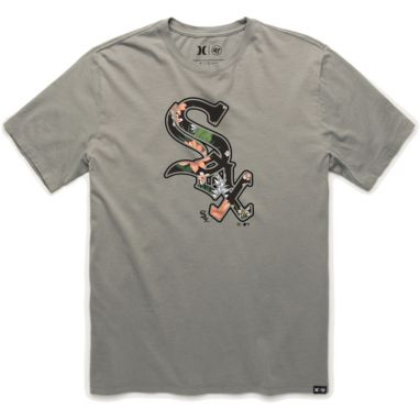 sorry, Hurley Men's Chicago White Sox Gray Graphic T-Shirt is currently out of stock