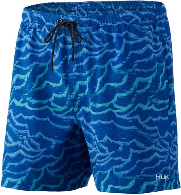 HUK Men's Waves Volley 5.5 Shorts product image