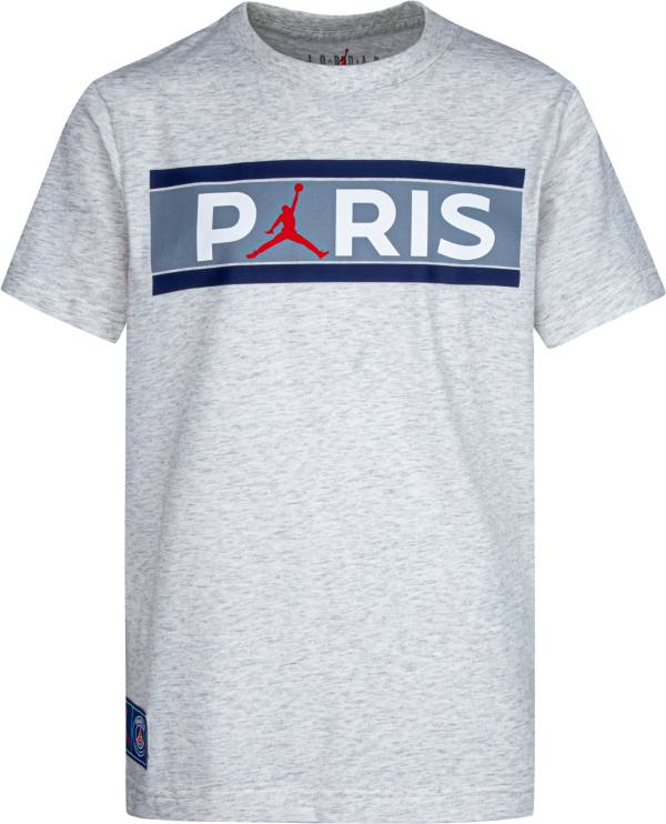 Jordan Youth Paris Saint-Germain Jumpman Grey T-Shirt product image