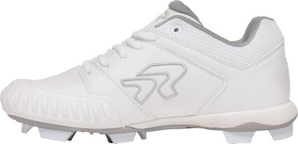 Women's metal softball sale cleats with pitching toe