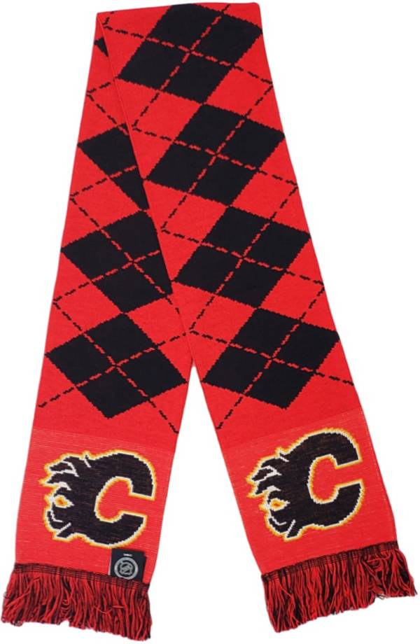 Ruffneck Scarves Calgary Flames Argyle Scarf