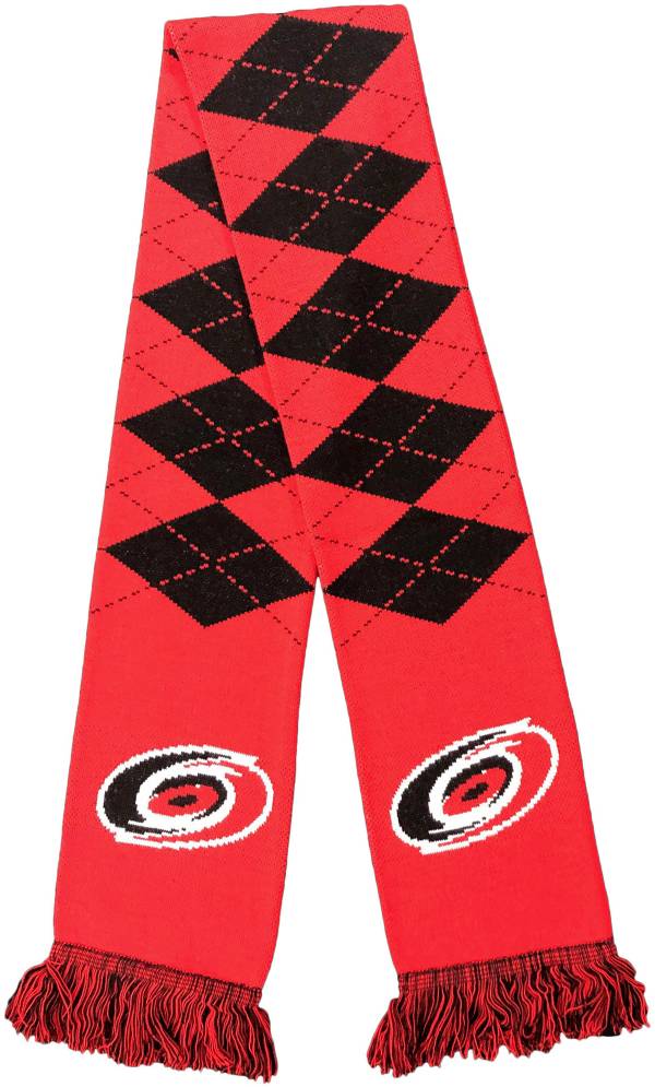 Ruffneck Scarves Carolina Hurricanes Argyle Scarf