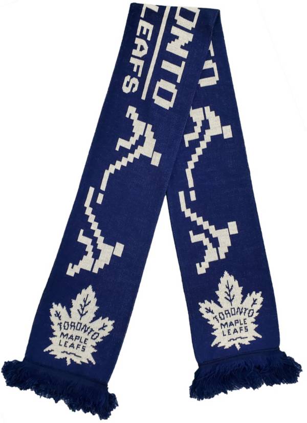 Ruffneck Scarves Toronto Maple Leafs 8-Bit Scarf