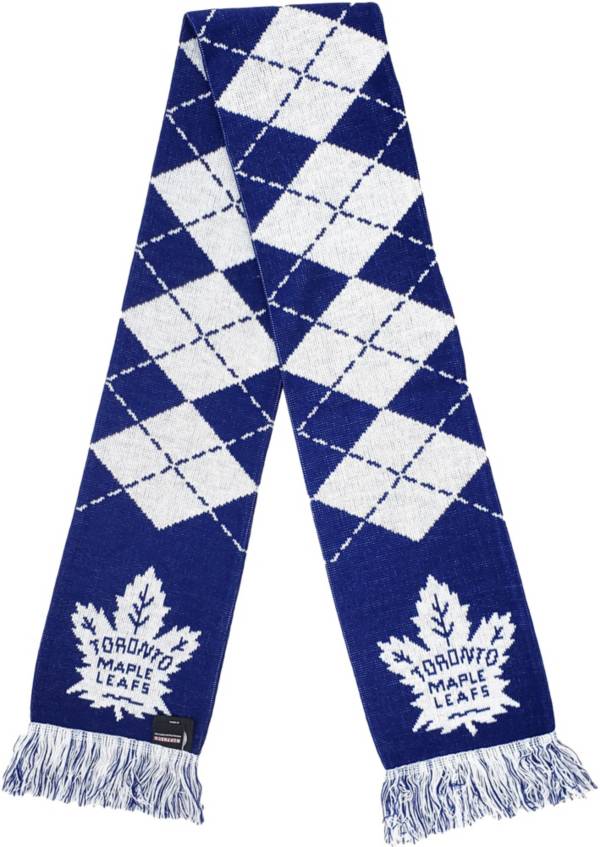 Ruffneck Scarves Toronto Maple Leafs Argyle Scarf