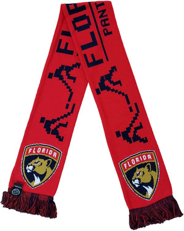 Ruffneck Scarves Florida Panthers 8-Bit Scarf