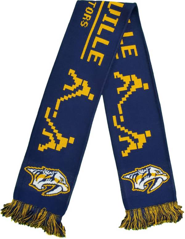 Ruffneck Scarves Nashville Predators 8-Bit Scarf