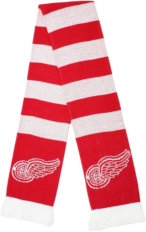 Ruffneck Scarves Detroit Red Wings Traditional Bar Scarf