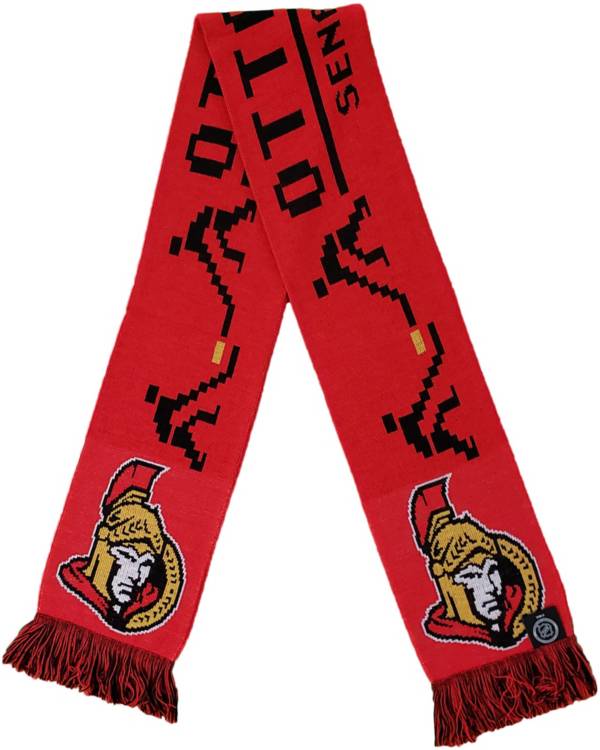 Ruffneck Scarves Ottawa Senators 8-Bit Scarf