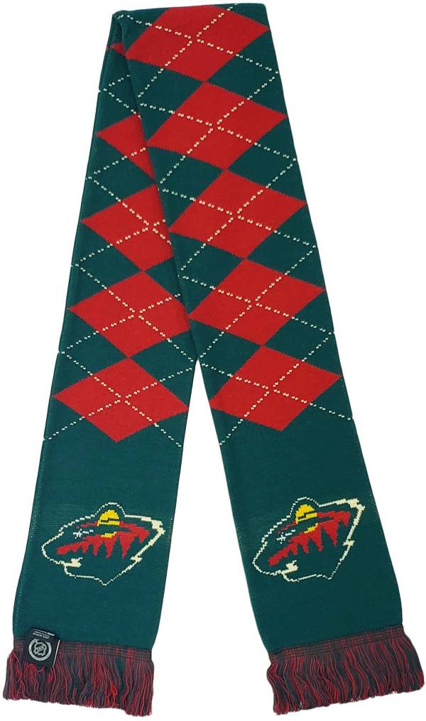 Ruffneck Scarves Minnesota Wild Argyle Scarf