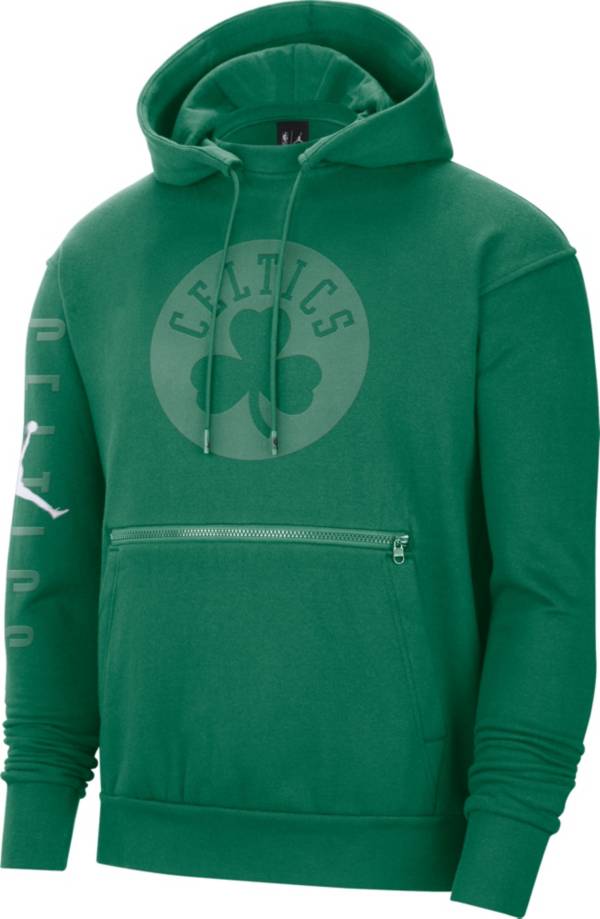 Jordan Adult Boston Celtics Green Fleece Pullover Hoodie