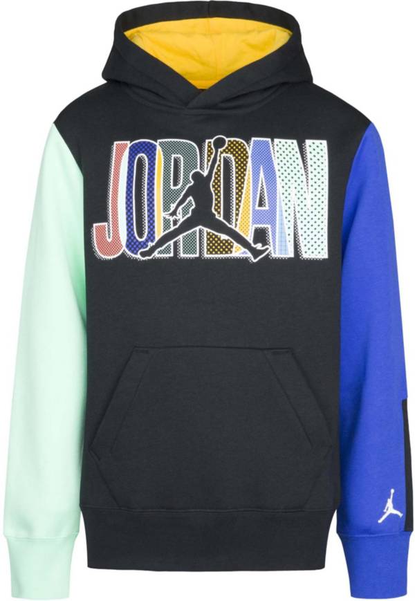 Jordan Boys' Mismatch Day Pullover Hoodie