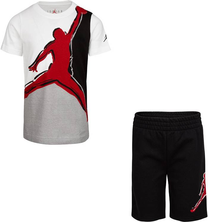  Jordan Toddler Boys Dri FIT Jumpman T-Shirt & Shorts 2 Piece  Set: Clothing, Shoes & Jewelry
