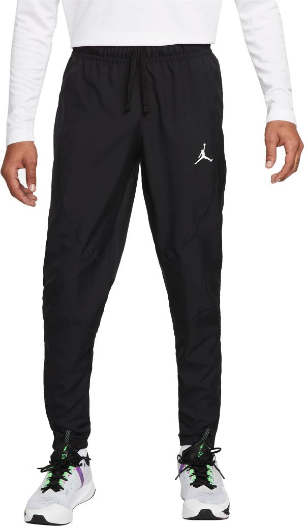 JORDAN - pantalone tuta uomo m j dri-fit air pant BLACK/WHITE/WHITE