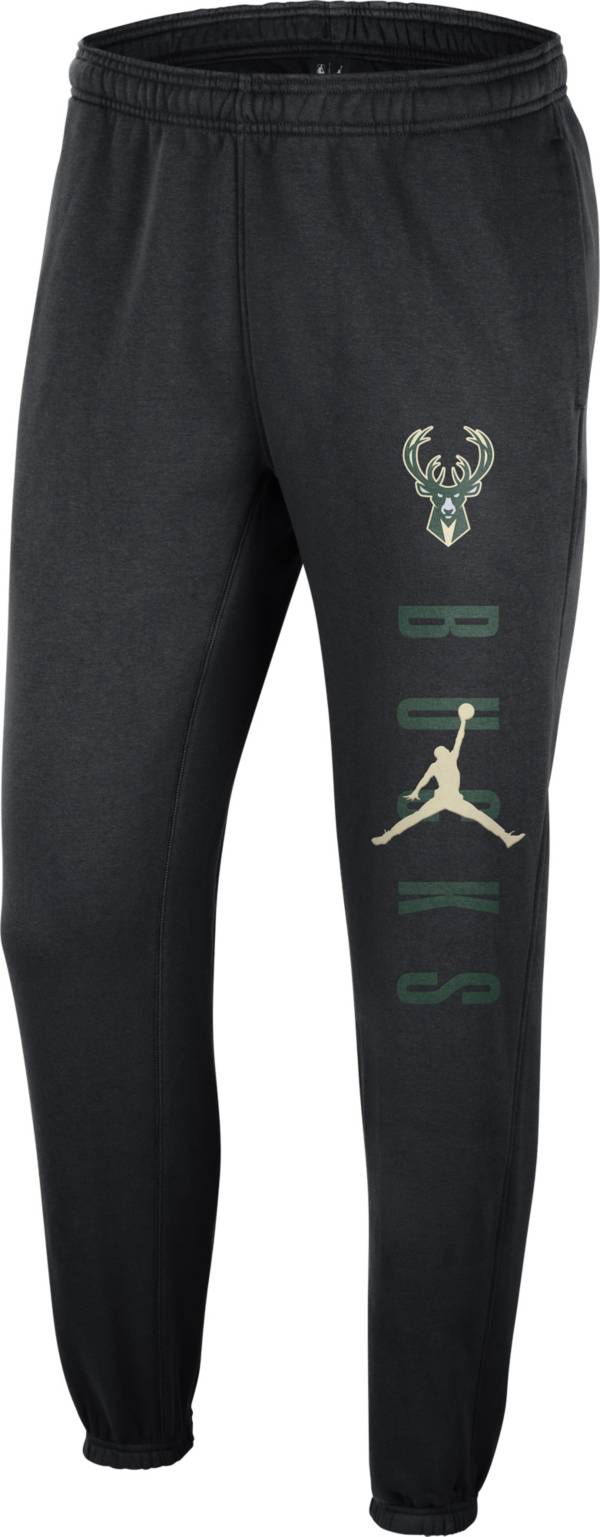 Jordan Men's Milwaukee Bucks Courtside Statement NBA Sweatpants