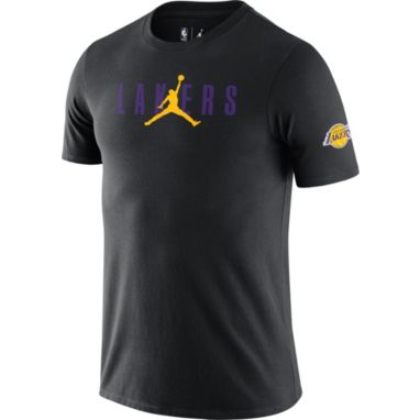 sorry, Jordan Men's Los Angeles Lakers Black T-Shirt is currently out of stock