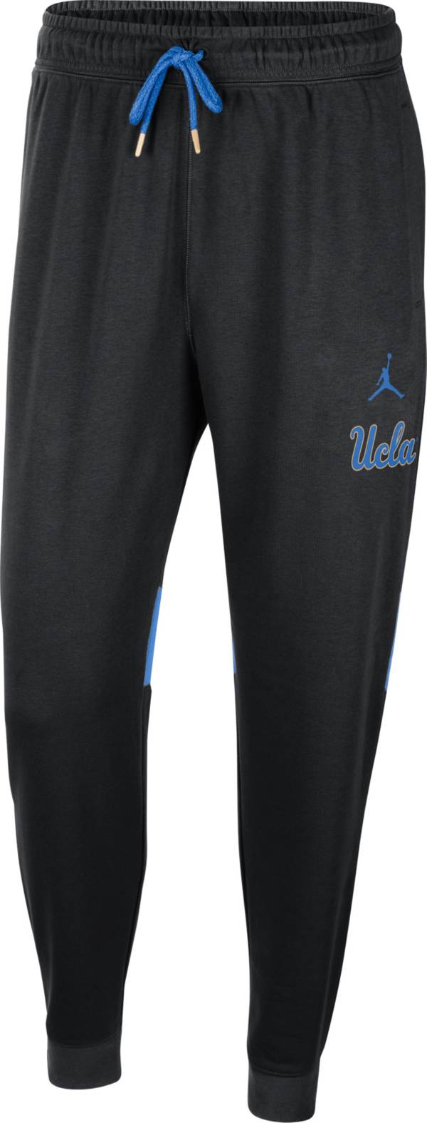 Jordan Men's UCLA Bruins Black Football Team Issue Fleece Practice Pants