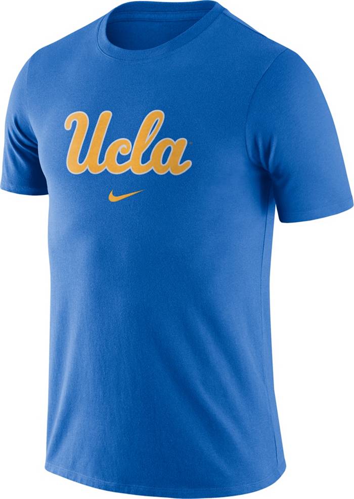 Nike Men's UCLA Bruins True Blue Club Fleece Pullover Hoodie, Large