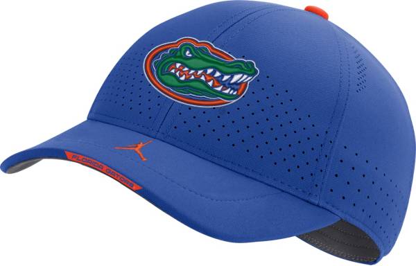 Jordan Men's Florida Gators Blue AeroBill Swoosh Flex Classic99 Football  Sideline Hat