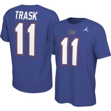 sorry, Jordan Men's Florida Gators Kyle Trask #11 Blue Football Jersey T-Shirt is currently out of stock